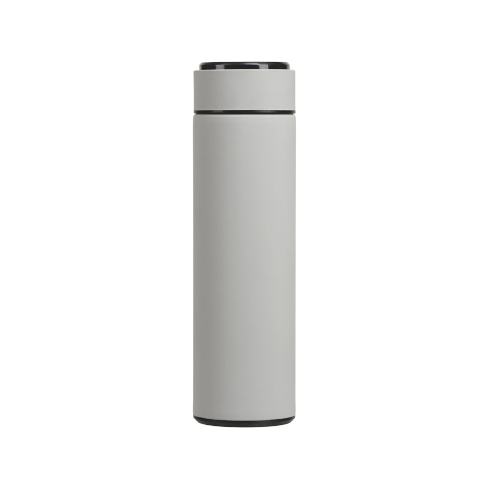 Вакуумный термос «Module X» с индикатором температуры, 500 мл, тубус, серый Cool grey 7C