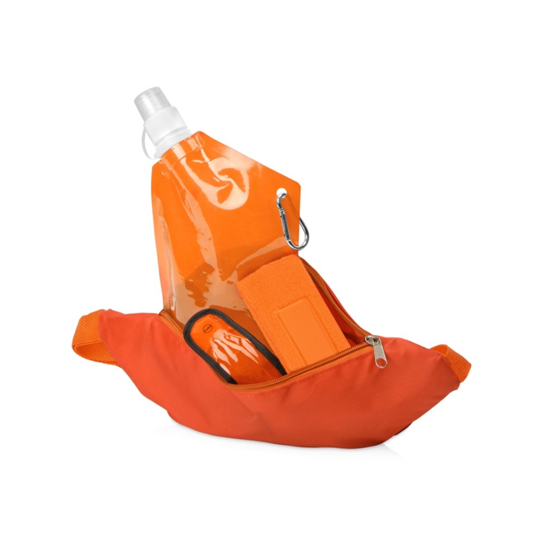 Набор для спорта "Keen glow", оранжевый