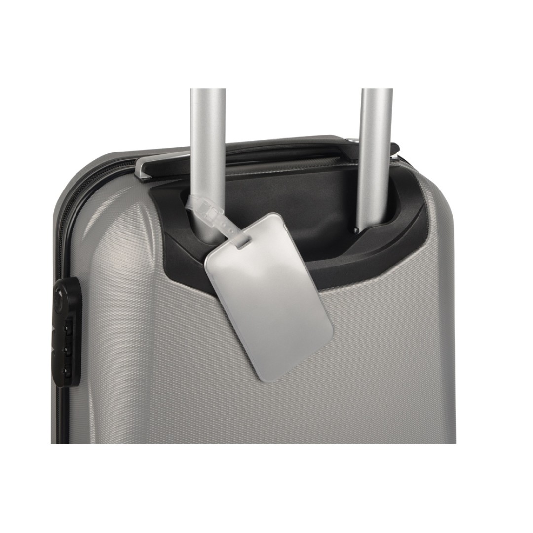 Бирка для багажа "Voyage" 2.0, серебристый