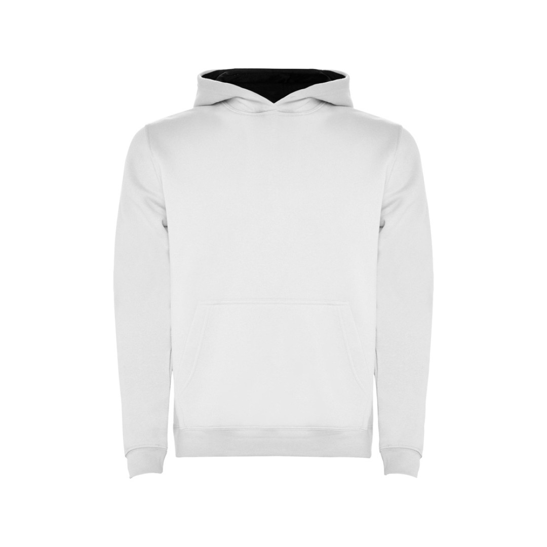 Толстовка с капюшоном "Urban" детская, белый/нэйви