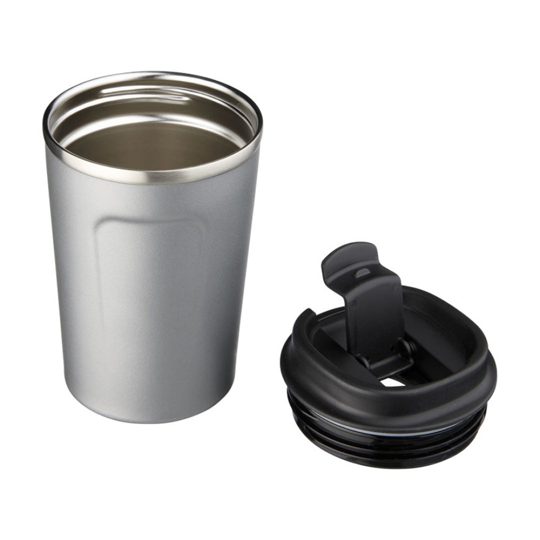 Герметичная медная вакуумная термокружка Thor объемом 360 мл, серый