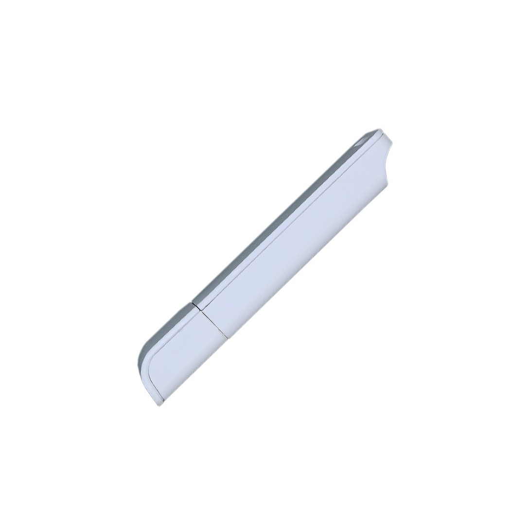 Флешка прямоугольной формы, оригинальный дизайн, двухцветный корпус, 32 Гб, белый