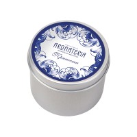 Набор: платок «Гжель» и свеча «Птица счастья»