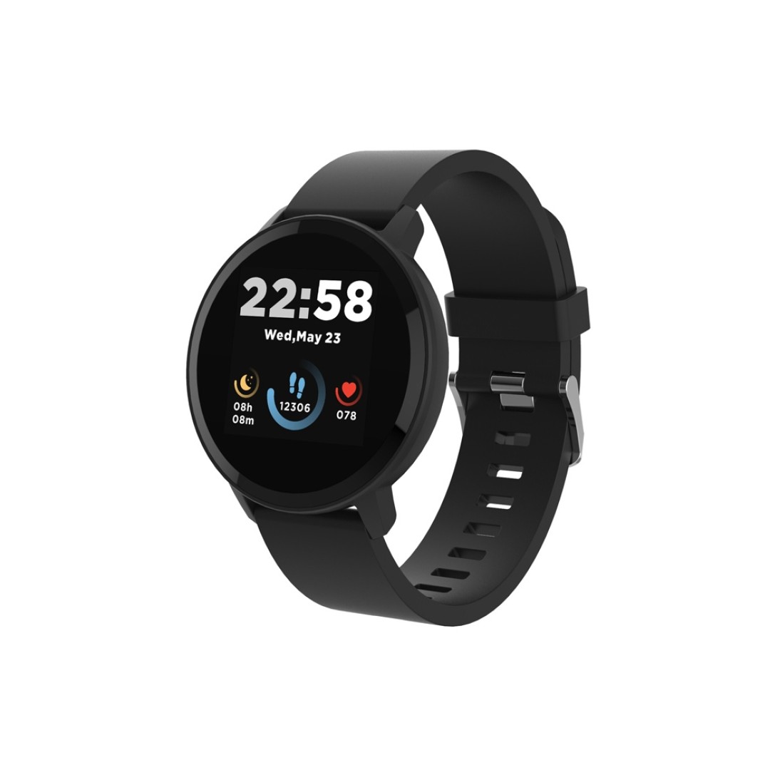 Умные часы CANYON Lollypop SW-63, IP 68, BT 5.0, сенсорный дисплей 1.3, черный