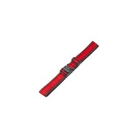 Ремень багажный WENGER, черный/красный, полиэстер, 101,5 x 1,4 x 5 см