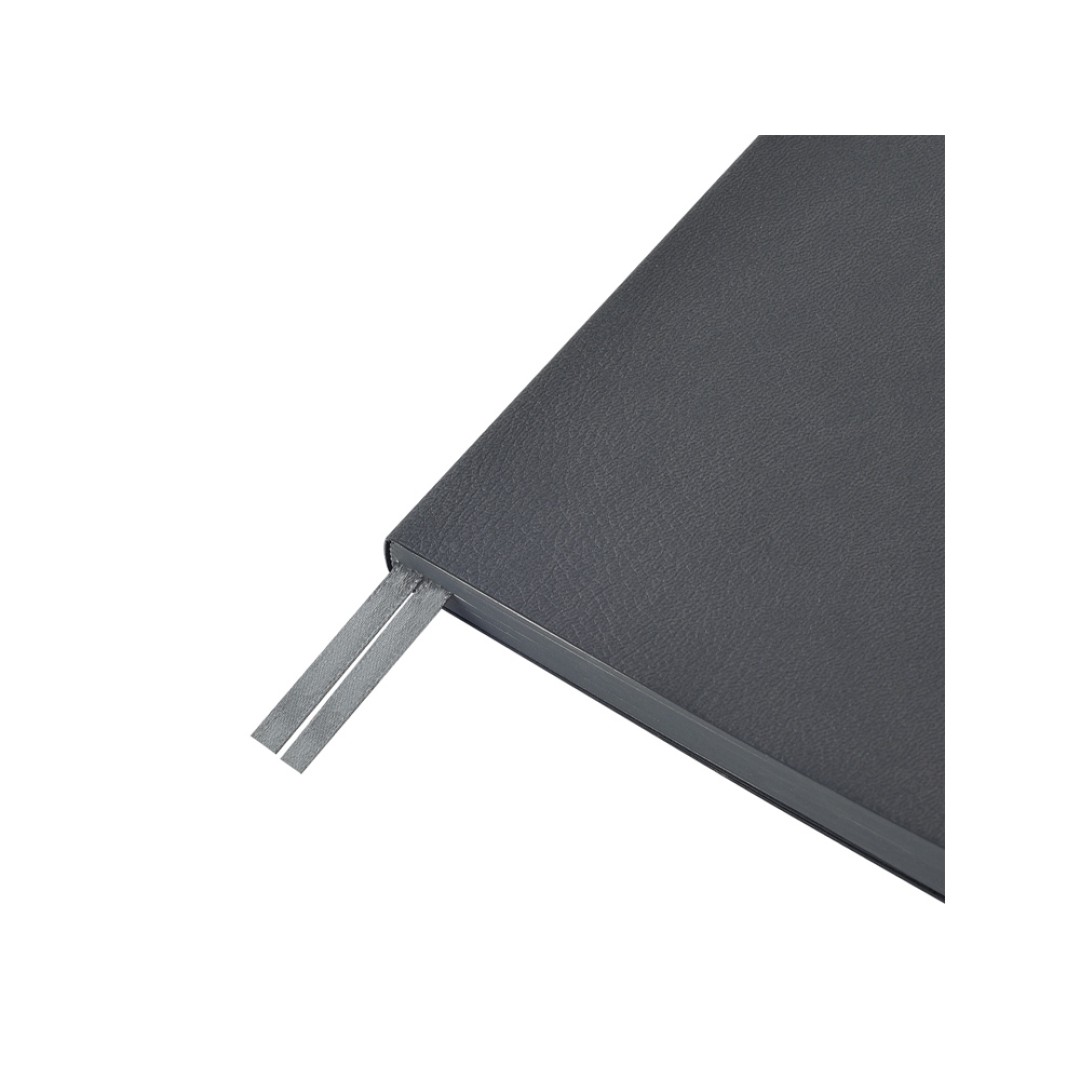 Ежедневник недатированный А5 "Megapolis Nappa Flex", графитовый серый