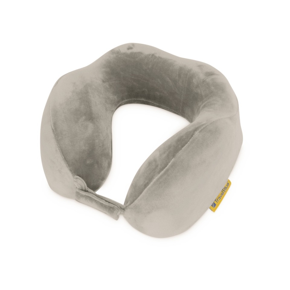 Подушка набивная Travel Blue Tranquility Pillow, светло-серый