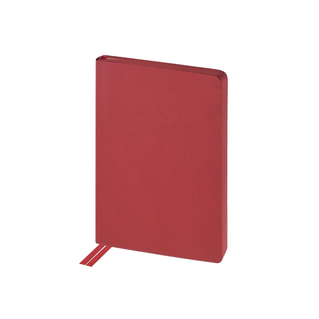 Ежедневник недатированный А5 "Megapolis Nappa Flex", бордовый