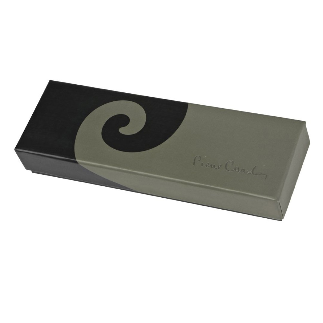 Ручка шариковая Pierre Cardin LEO 750. Цвет — черный. Упаковка Е-2.