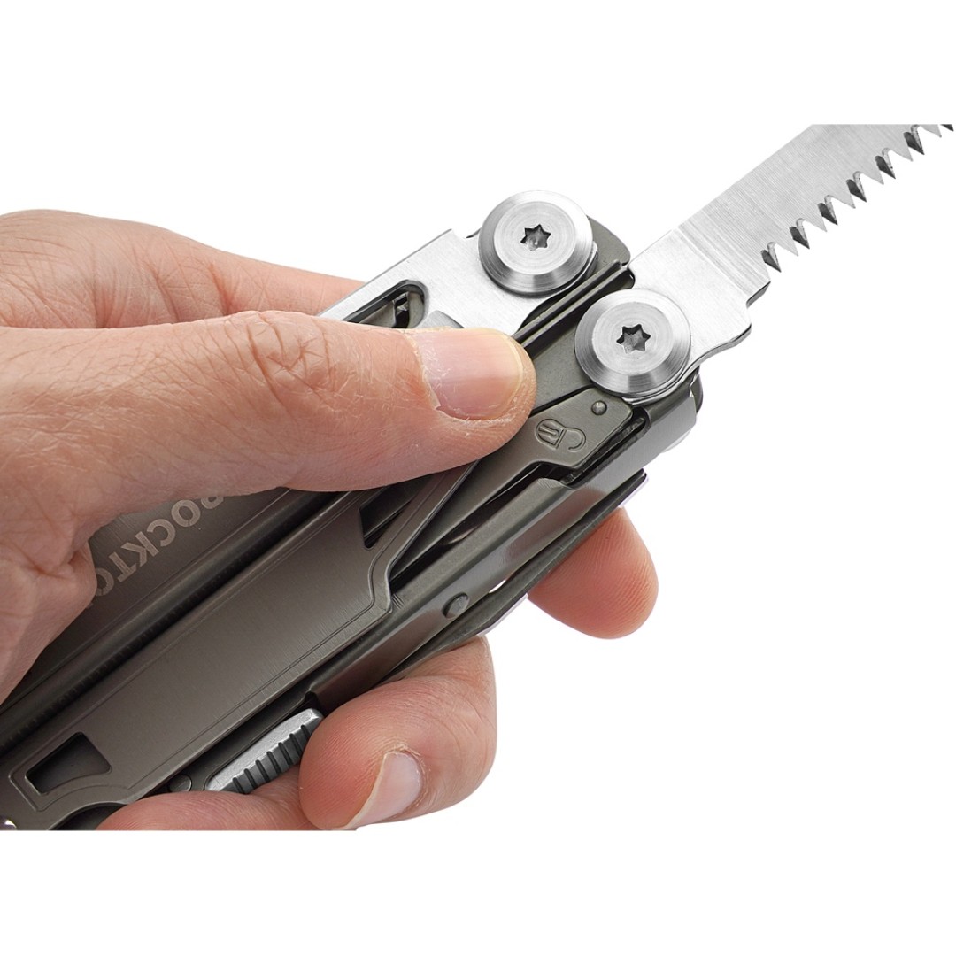 Мультитул Rocktol 19 в 1 с титановыми ручками, нейлоновый чехол, подарочная коробка