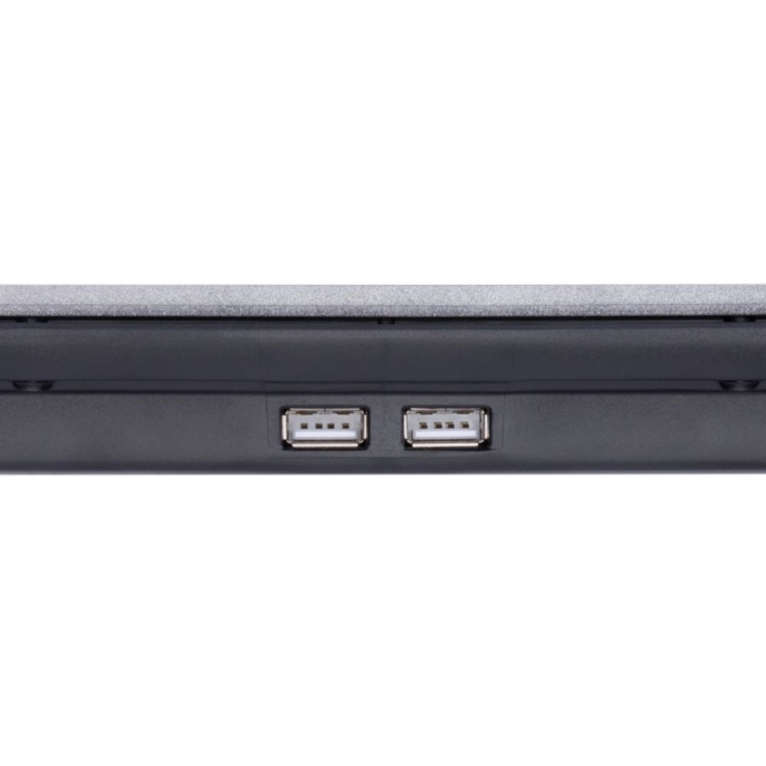 Охлаждающая подставка 5555 для ноутбуков до 15,6", серебристый