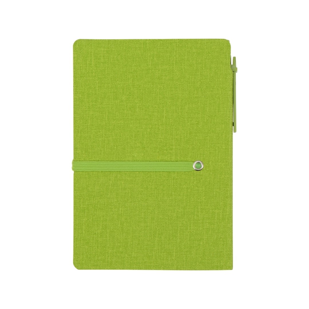 Набор стикеров А6 "Write and stick" с ручкой и блокнотом, зеленое яблоко (Р)