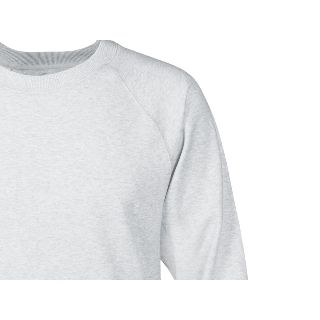 Свитшот оверсайз с рукавом реглан «Belgrade», унисекс, серый меланж