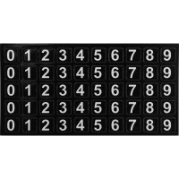 Табличка «Tempark» с номером телефона для временной парковки, черный