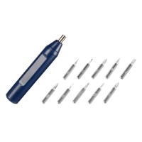 Отвертка "Drill" 10-в-1, синий