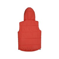 Жилет "Vigour" мужской, красный/стальной