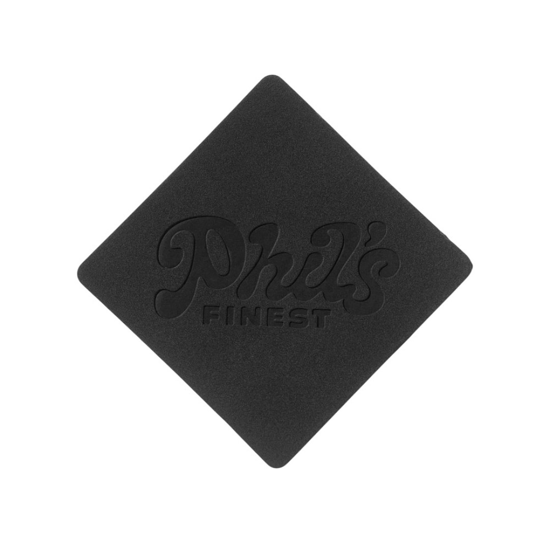 ПАТЧ РОМБ nubuk (чёрный) 7,6 х 7,6 см