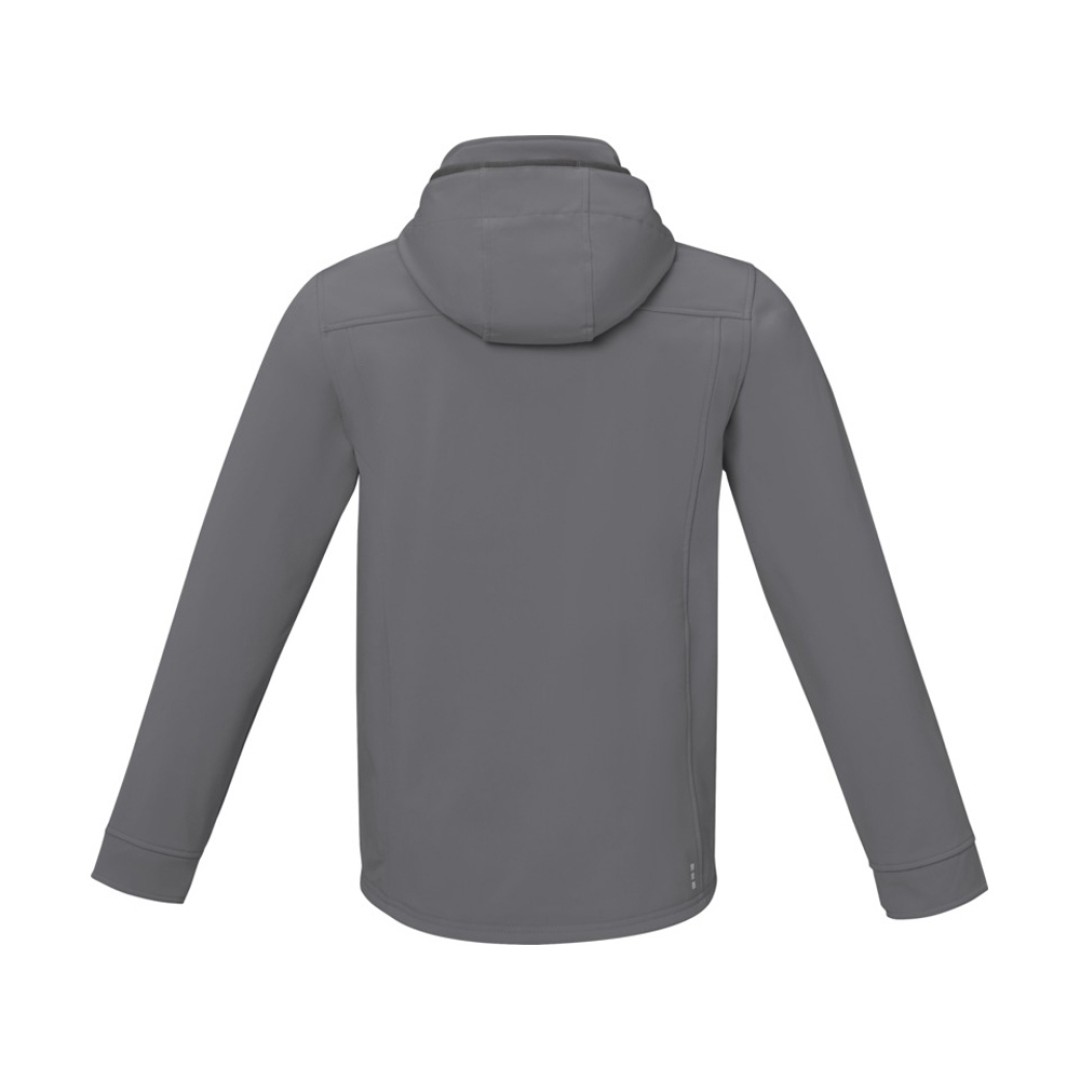 Куртка софтшел "Langley" мужская, steel grey