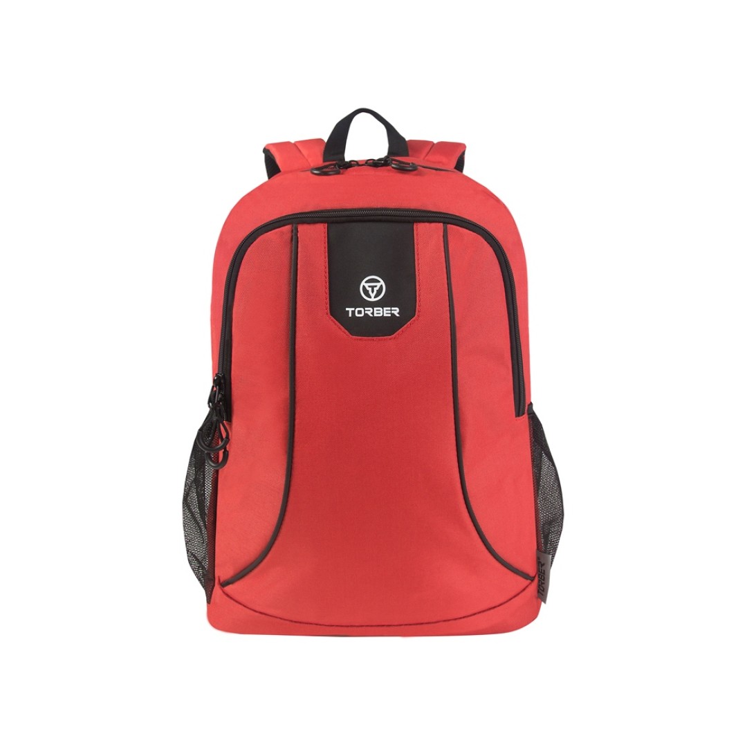 Рюкзак TORBER ROCKIT с отделением для ноутбука 15,6", красный, полиэстер 600D, 46 х 30 x 13 см