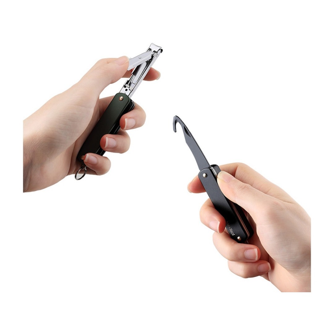 Мультитул-книпсер Nextool Multi Functional Nail Clipper, черный, 6 функций