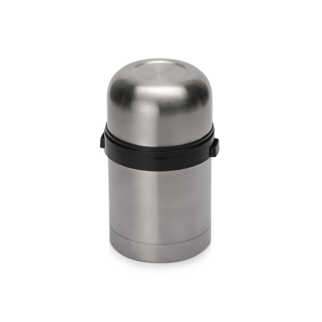 Термос для еды, 500 мл, серебристый