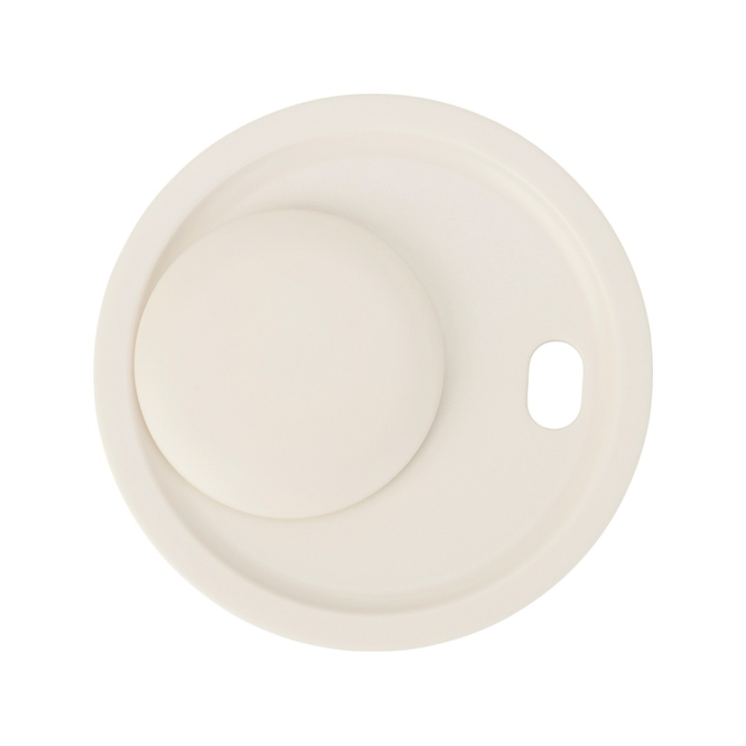 Стальная кружка с двойными стенками "Swipe", белый0,00