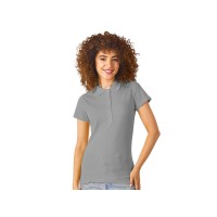 Рубашка поло "First" женская, серый