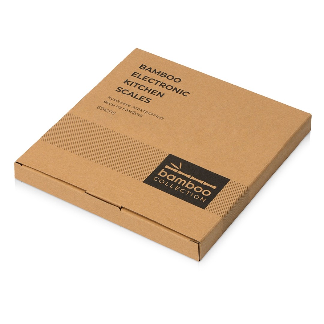 Бамбуковые кухонные весы «Scale», натуральный