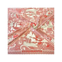 Платок "Русская резьба по кости"