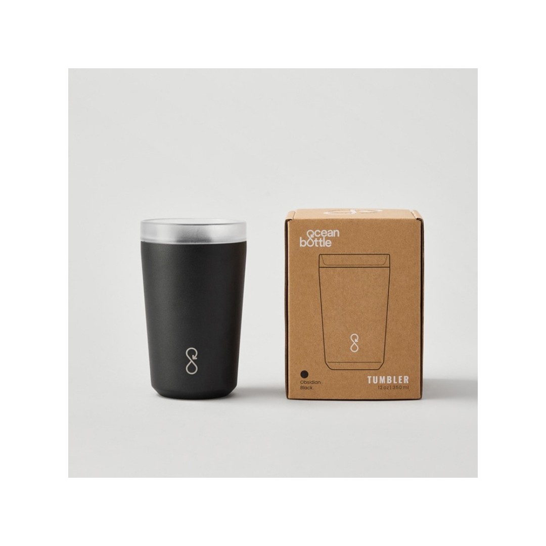 Ocean Bottle термостакан объемом 350 мл - Черный