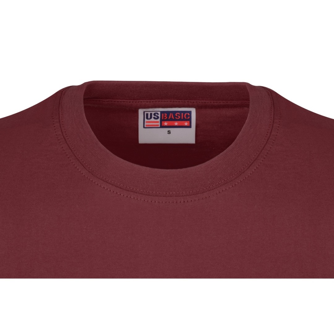 Футболка "Heavy Super Club" мужская, бургунди