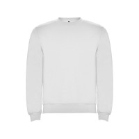 Свитшот с начесом "Clasica" унисекс, белый