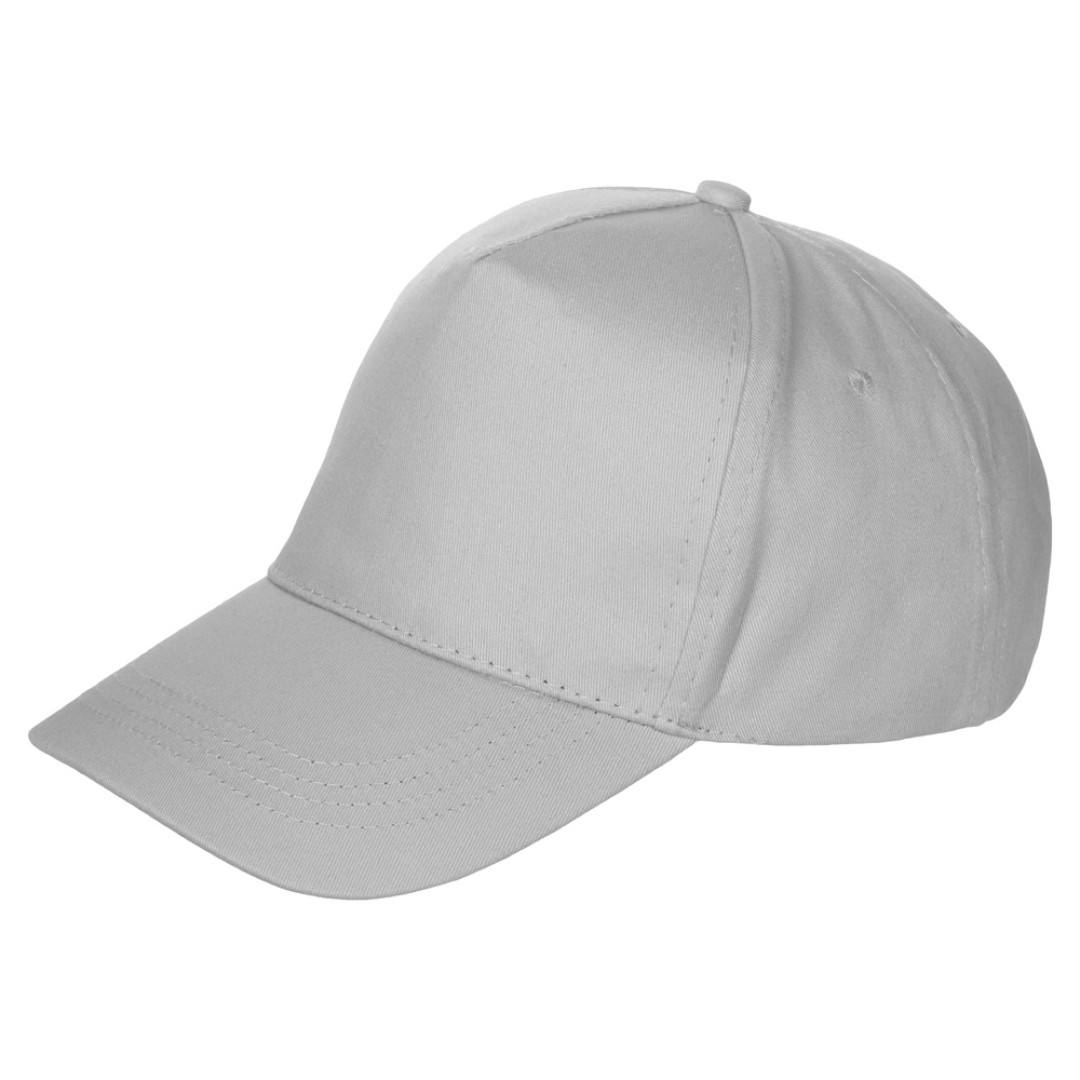 Бейсболка "Мемфис 230" 5-панельная, серая