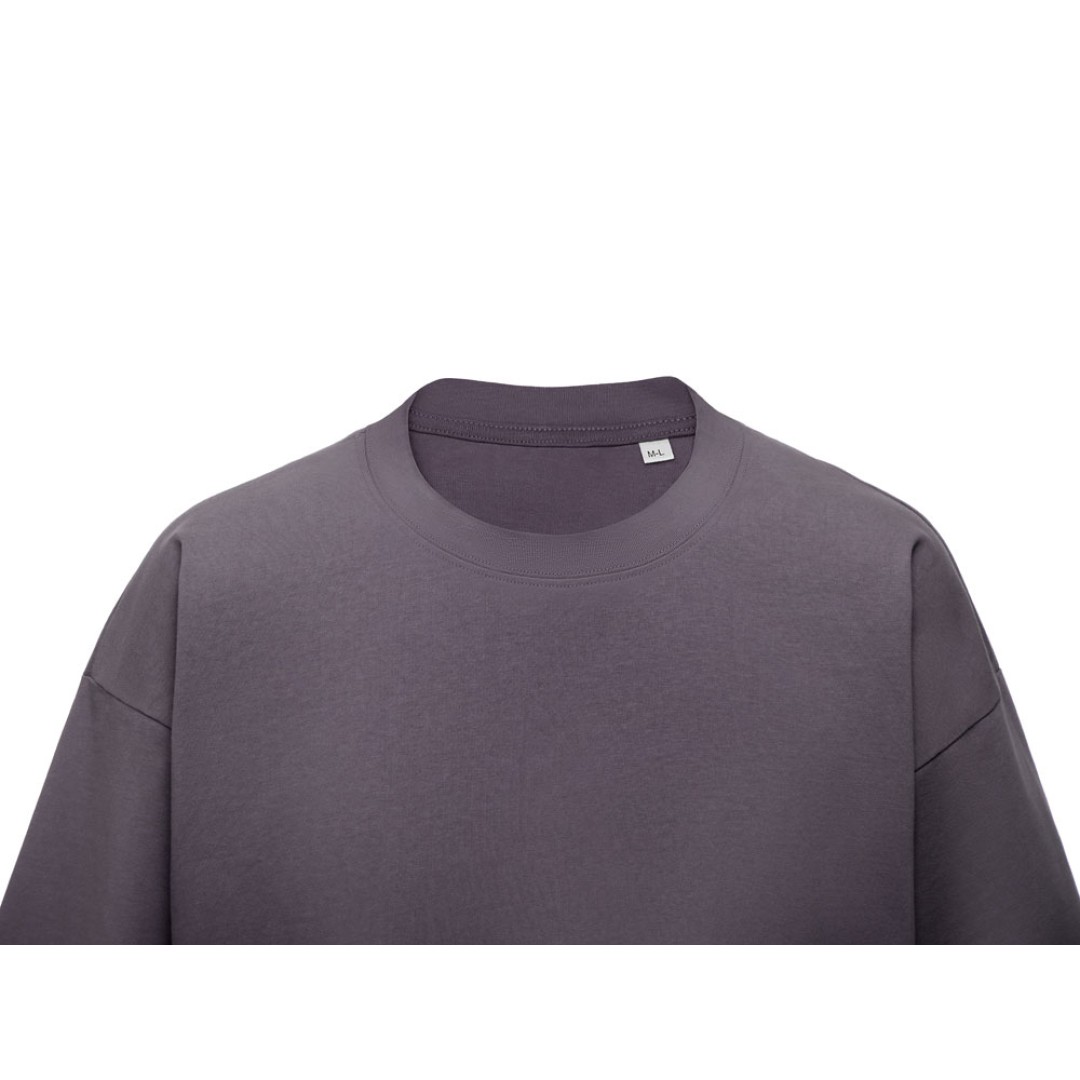 Футболка оверсайз «Beta.01» унисекс, темно-серый