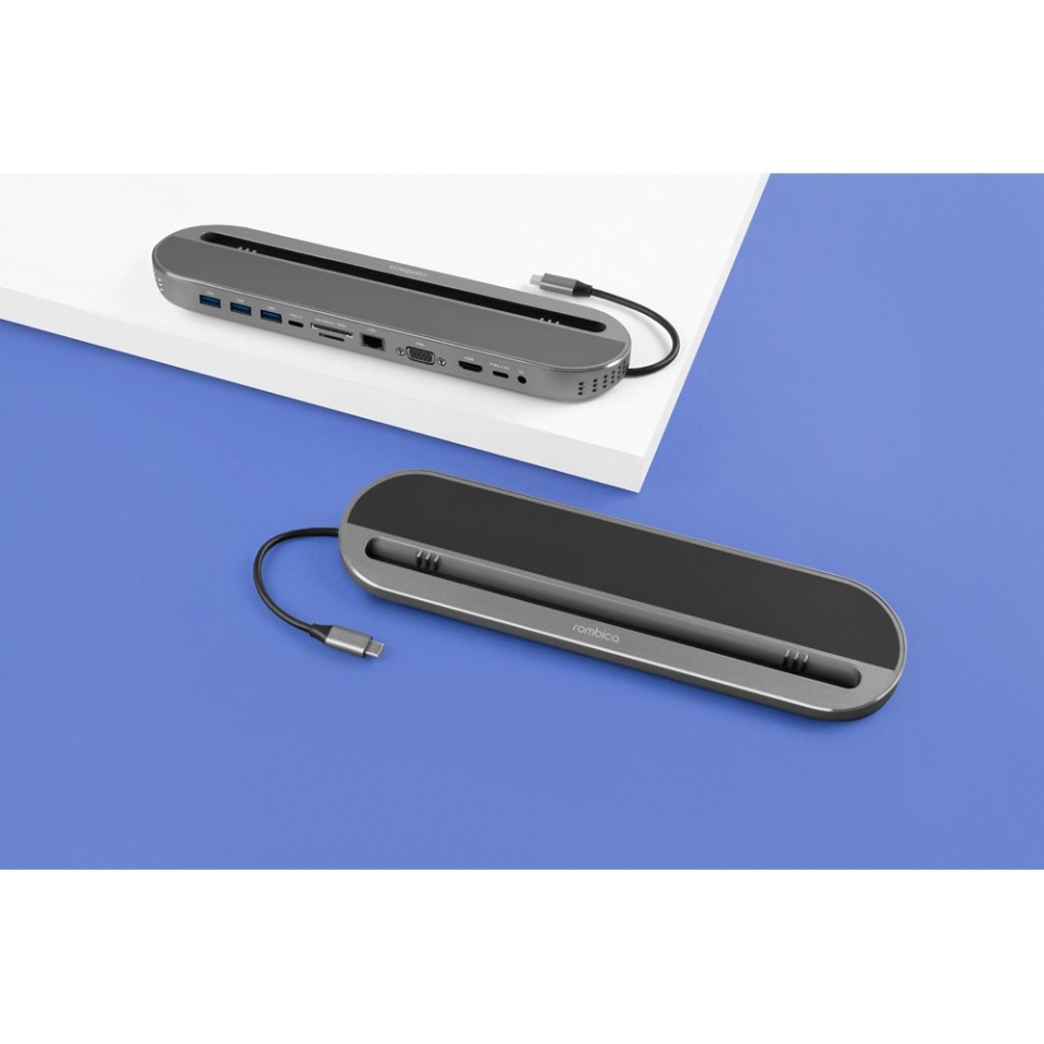 Хаб USB Rombica Type-C Falcon Black (Р)
