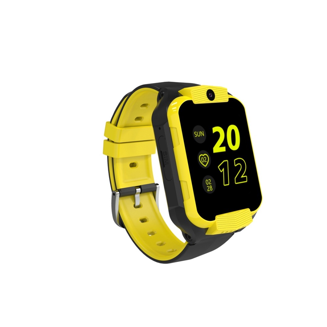Детские часы "Cindy" KW-41, IP67, желтый/черный