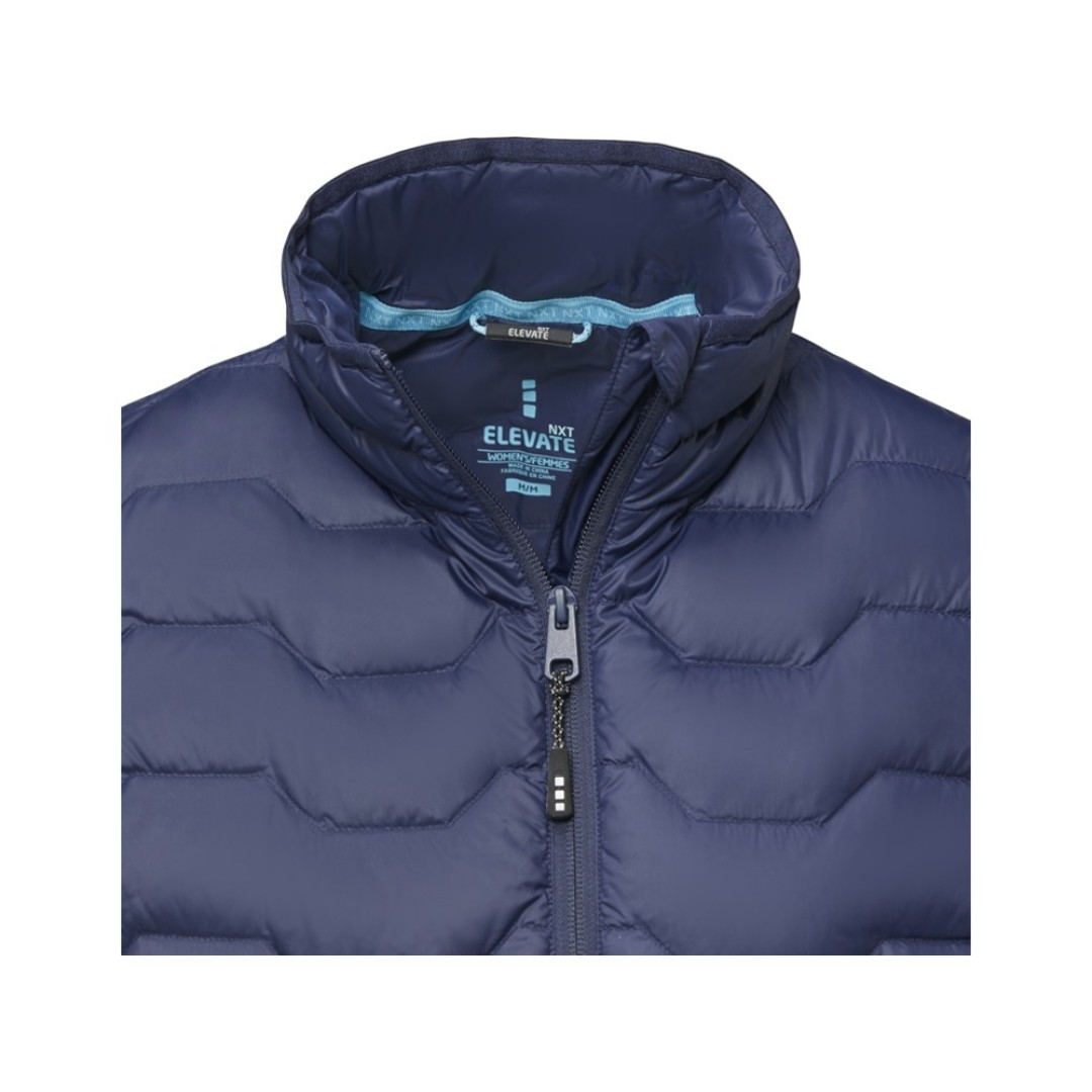 Женская утепленная телогрейка Epidote из материалов, переработанных по стандарту GRS - Темно - синий