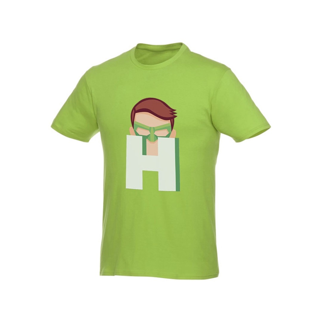 Мужская футболка Heros с коротким рукавом, зеленое яблоко