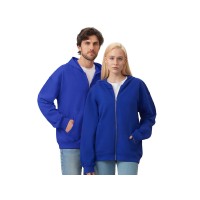 Толстовка оверсайз с капюшоном на молнии «Monaco», синий классический