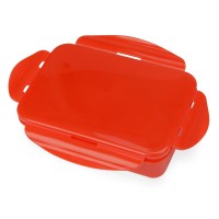 Герметичный ланч-бокс «Foody» с двумя секциями, 650мл, красный