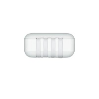 RIVACASE VA2220 (20000 мАч) внешний аккумулятор с дисплеем и встроенными кабелями, белый, 12/24