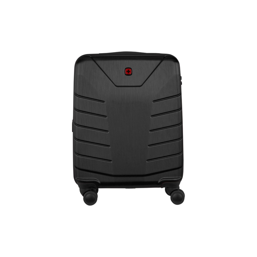 Чемодан WENGER Pegasus, черный, поликарбонат+АБС-пластик, малый, 40х54х20 см, 39 л