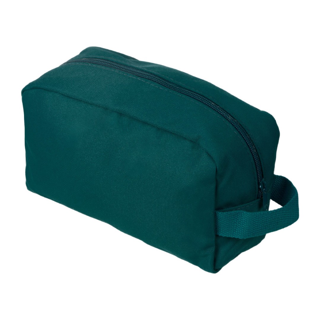 Косметичка из переработанной ткани "Lia", цвет морской волны