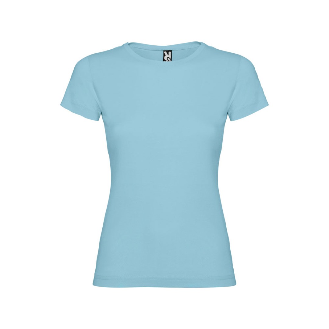 Футболка "Jamaica" женская, небесно-голубой