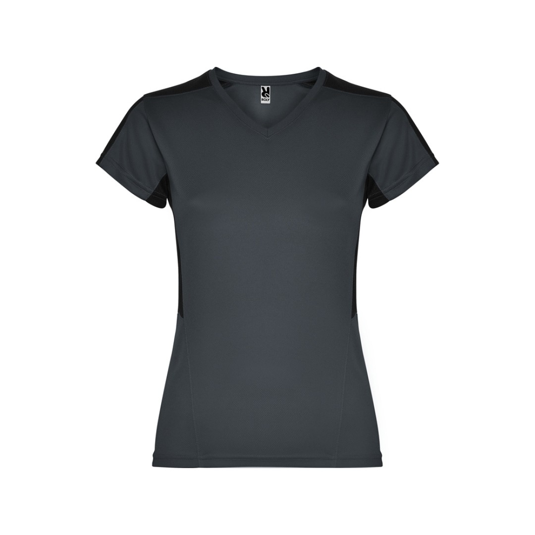 Футболка "Suzuka" женская, эбеновый/черный