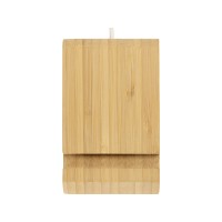 Беспроводное зарядное устройство из бамбука «Jetty», 10 Вт, натуральный