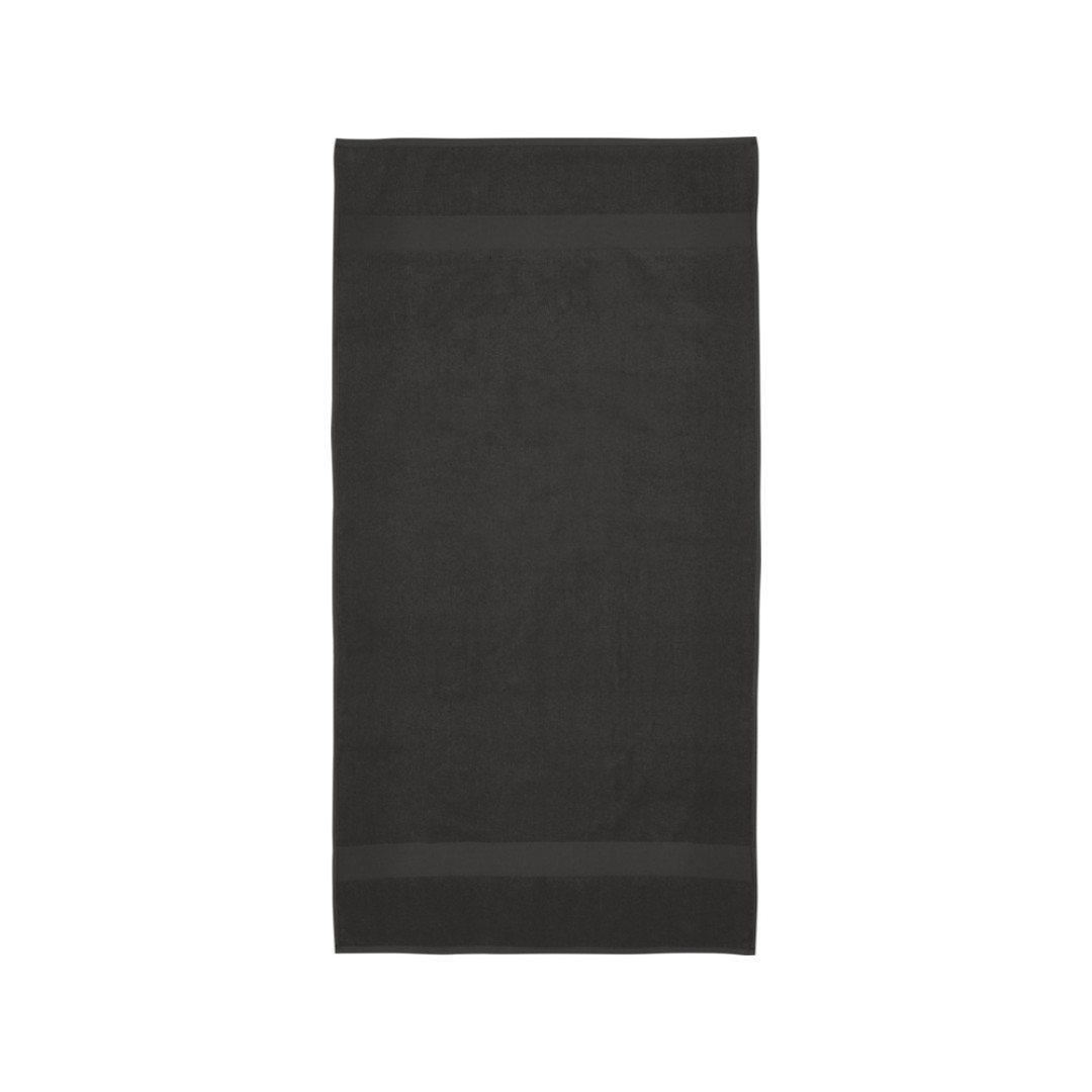 Хлопковое полотенце для ванной Amelia 70x140 см плотностью 450 г/м2, антрацит