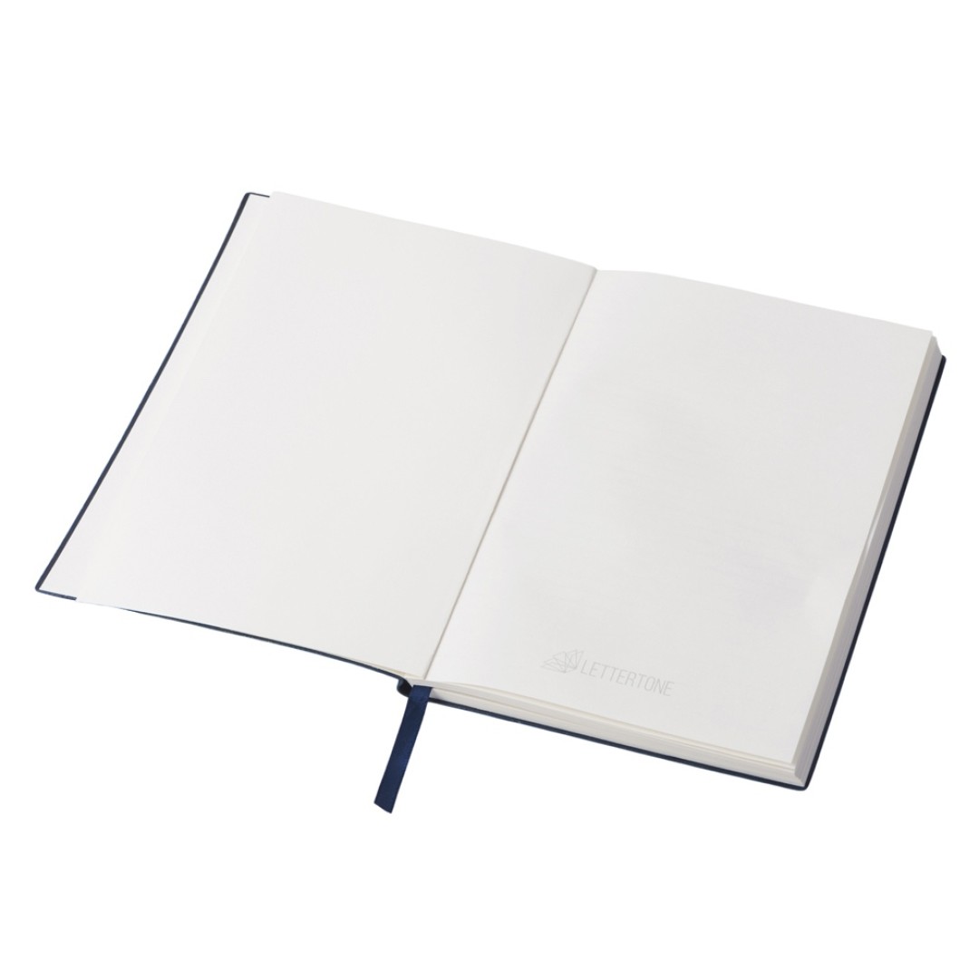 Блокнот А5 "Bradbury", гибкая обложка, 80 листов 80 гр/м2 FSC бумага, темно-синий