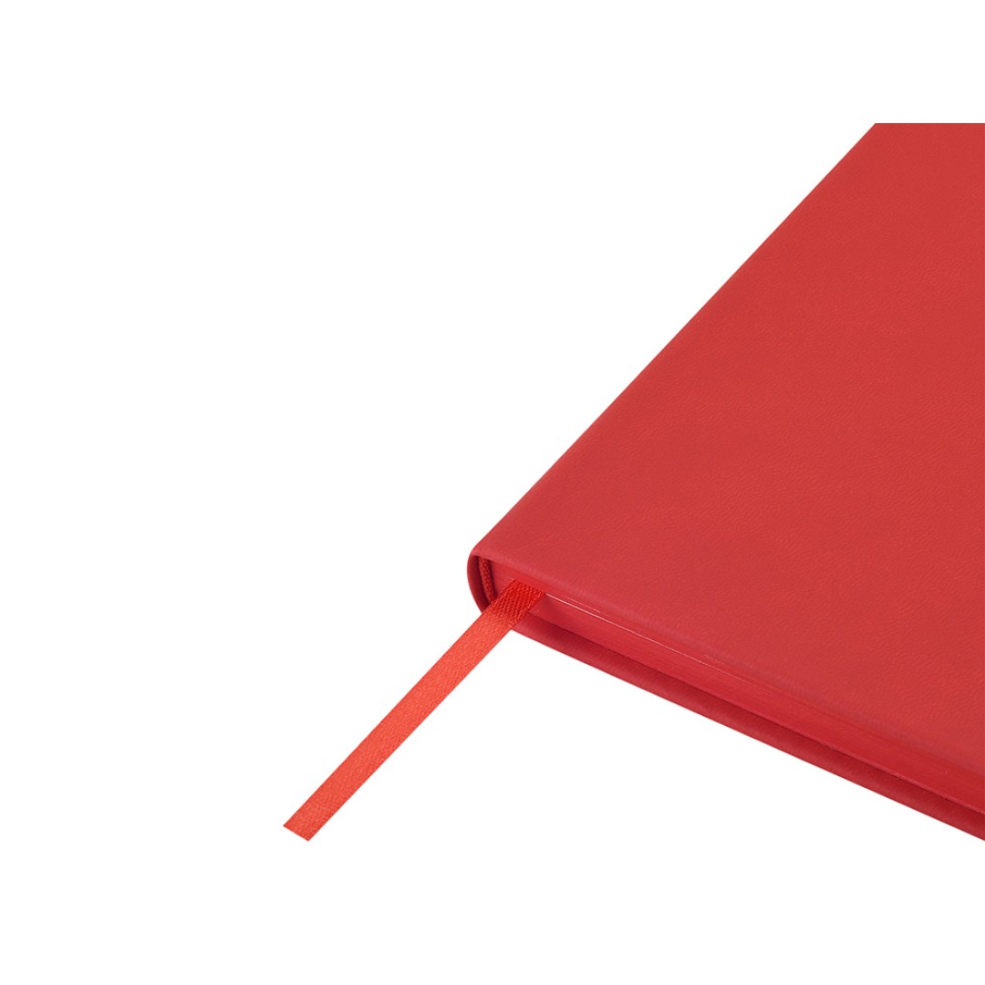 Ежедневник А5 "Megapolis Color New" soft-touch, красный