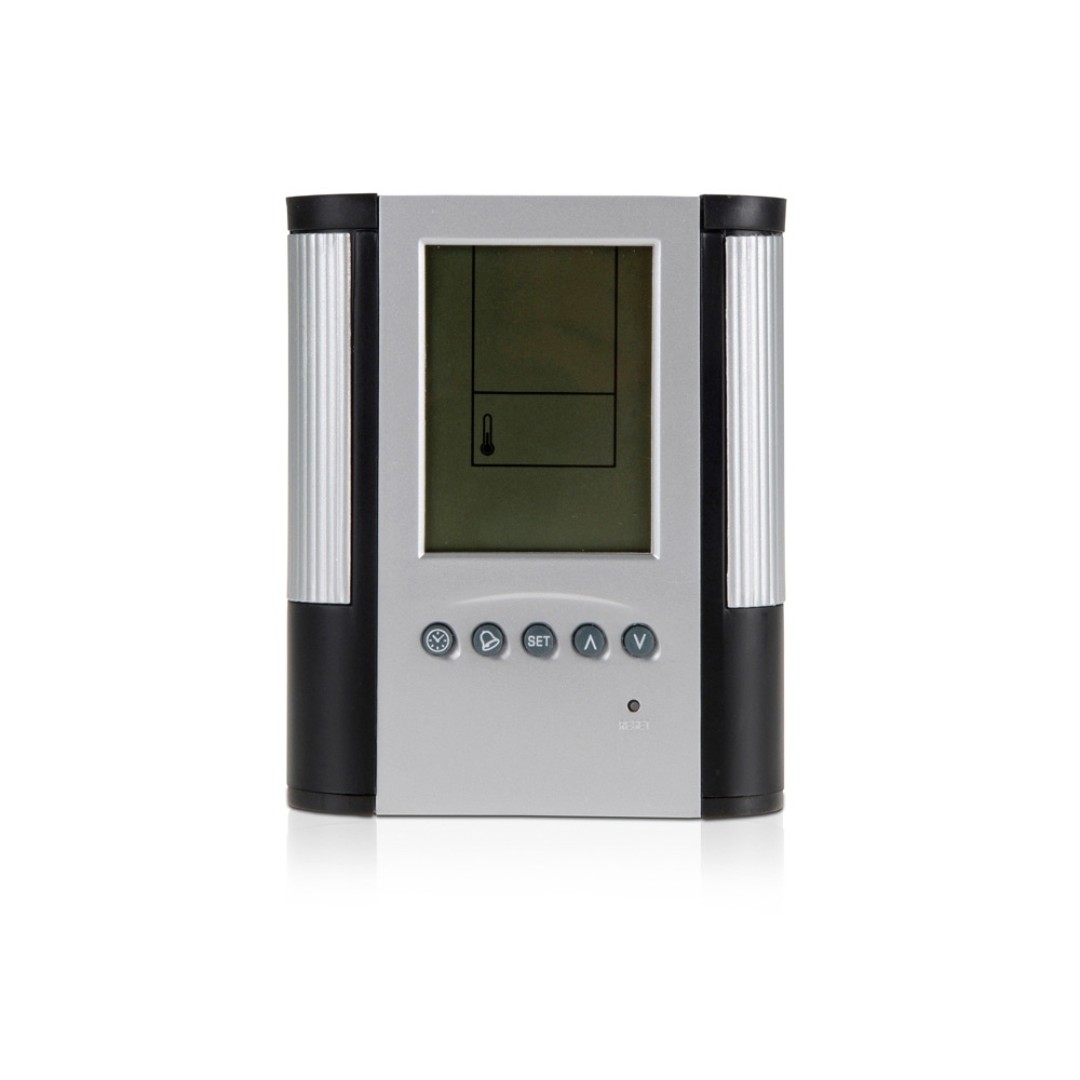 Подставка "Секунда", черный/серебристый